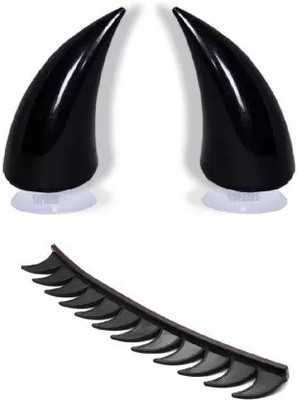 Ubom Helmet Mohawk for Bike(Black)