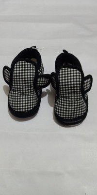 Little's Boys Slip on Formal Boots(Black, 6-12 Month)