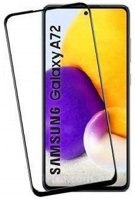 VISHZONE Edge To Edge Tempered Glass for Samsung Galaxy A72(Pack of 1)