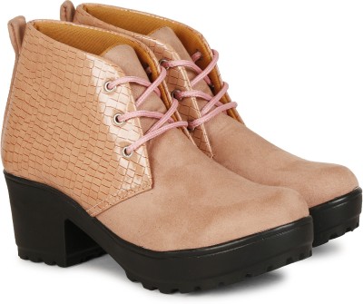 Saheb Saheb Latest Casual Boots for Girls and Women (831) Boots For Women(Pink)