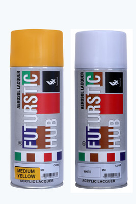 FUTURSTIC HUB Multicolor Spray Paint 400 ml(Pack of 2)
