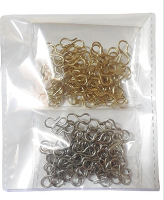 Zilzon 'S Hook' for Jewellery Making Pack of S-Hooks 50 Pcs Each Color