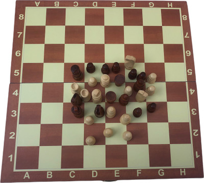 ifrox world's 0021 3 cm Chess Board(Brown)