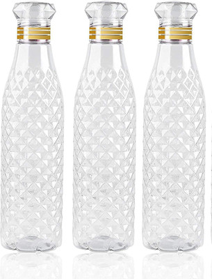 VIRMON 1000 ml Plastic Bottle(Pack of 3, Clear)