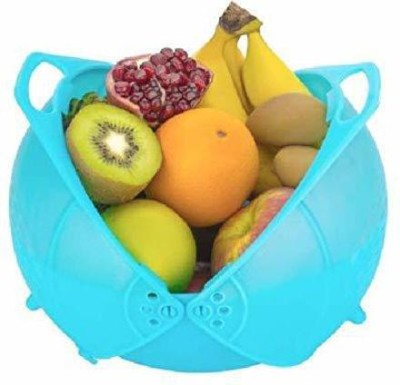 SONANI Plastic Fruit & Vegetable Basket(Multicolor)