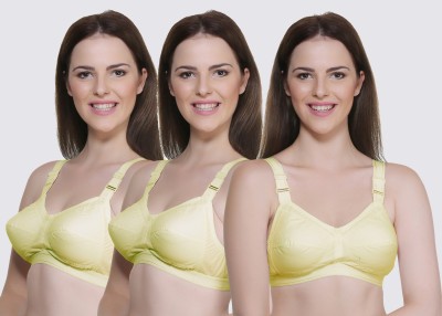 Lady One Women Full Coverage Non Padded Bra(Light Green)