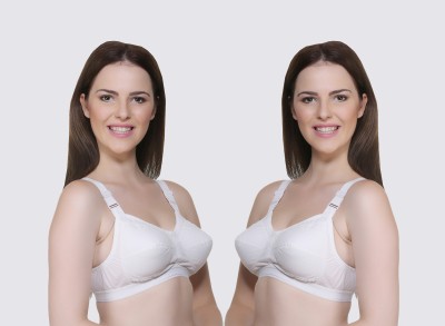 Yana Women Full Coverage Non Padded Bra(White)