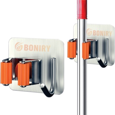 BONIRY Orange Stainless Steel Broom Holder(1 Holders)