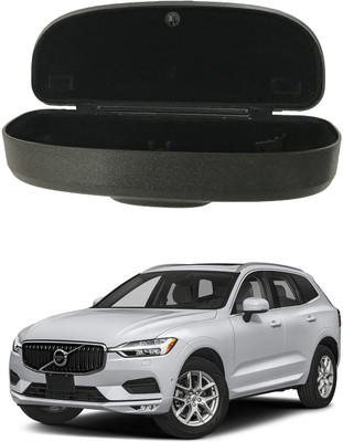 Oshotto Car Visor Sunglass Case Holder For Volvo XC60 Black Car Sunglass Clip Holder