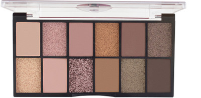 MARS Dance Of Joy 12 Shade Ultra Pigmented Smoky Eyes Eyeshadow Palette 13.2 g(Shade-02)