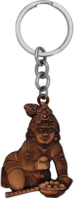 Sullery Hindu Lord God Bal Shree Krishna Double Side Keyring SulleryKey202229 Key Chain