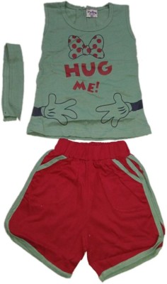 Pulpy Girls Party(Festive) T-shirt Pant(Grey)