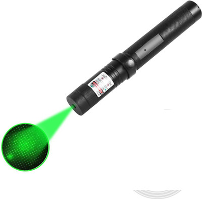 XTRDT Ultra Powerfull 532nm Adjustable Focus Military Lazer Pen Laser Pointer(650 nm, green)