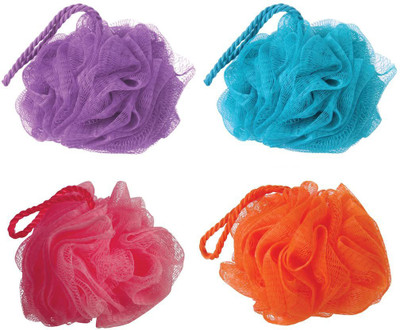 SBTs Loofah(Pack of 4, Multicolor)