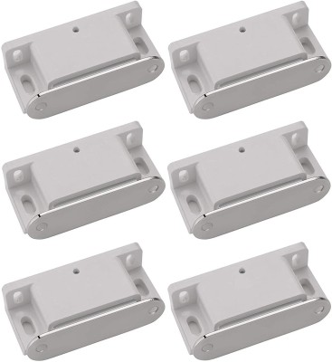RINTL Door Catcher Magnet white pack of 6 Door Magnet Pack of 6(White)