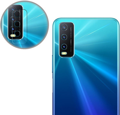 FCS Back Camera Lens Ring Guard Protector, Camera Lens Glass Protector for Vivo Y20i(Pack of: 3)