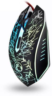 ENTWINO Gaming Mouse, 6 Buttons, RGB Lights, Laptop & Computer Mouse, iMiceX5 Braided Wired Optical  Gaming Mouse