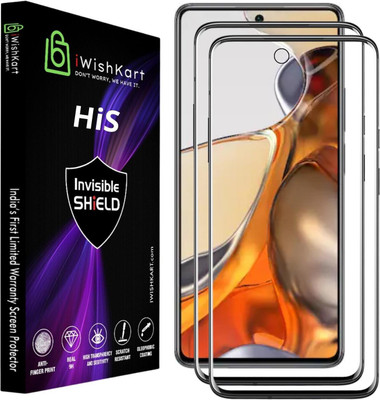 iWishKart Edge To Edge Tempered Glass for MOTOROLA G22, MOTOROLA G22 5G, MOTOROLA Moto G22, MOTOROLA Moto G22 5G, MOTOROLA g22(Pack of 2)