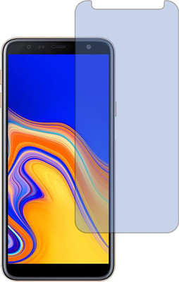 ELEF Edge To Edge Tempered Glass for Samsung Galaxy J4 Plus Anti Blu Eye Protector Tempered Glass Harmful Blue Light(Pack of 1)