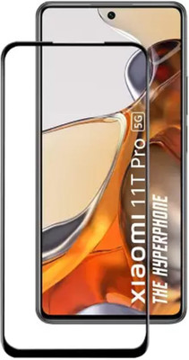 DMJHP Edge To Edge Tempered Glass for Xiaomi 11T Pro 5G(Pack of 1)