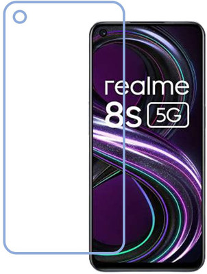 DVMART Screen Guard for 9H Crystal Clear Realme 8s 5G(Pack of 1)