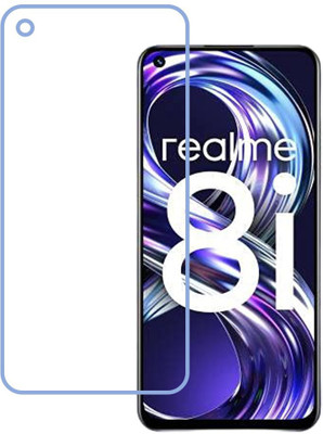 DVMART Screen Guard for 9H Crystal Clear Realme 8i(Pack of 1)