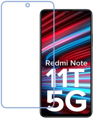 DVMART Screen Guard for 9H Crystal Clear Redmi Note 11T 5G(Pack of 1)