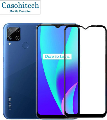 casohitech Tempered Glass Guard for Realme C15(Pack of 1)