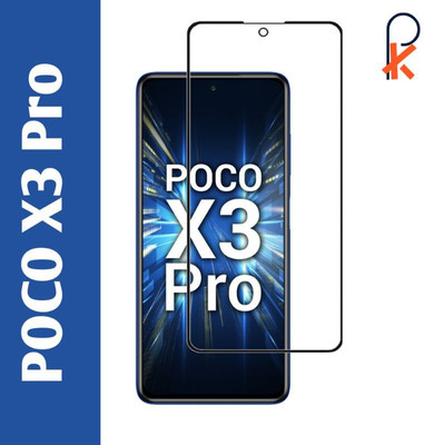 ProKartHUB Edge To Edge Tempered Glass for Poco X3 Pro(Pack of 1)