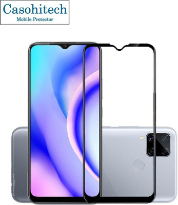 casohitech Tempered Glass Guard for Realme C15 Qualcomm Edition(Pack of 1)