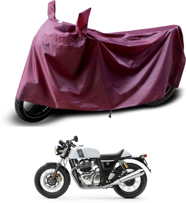 PAGORA Waterproof Two Wheeler Cover for Royal Enfield(Continental GT, Maroon)