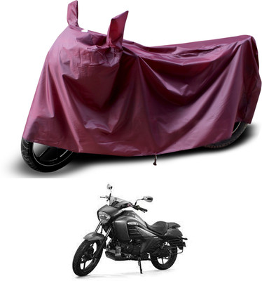 PAGORA Waterproof Two Wheeler Cover for Suzuki(intruder 150, Maroon)