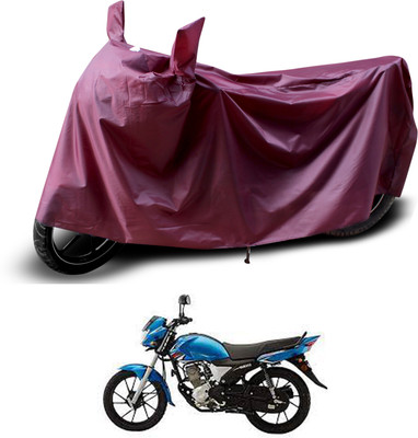 PAGORA Waterproof Two Wheeler Cover for Yamaha(Saluto RX, Maroon)