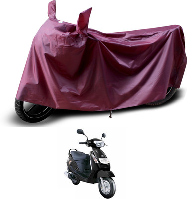 PAGORA Waterproof Two Wheeler Cover for Mahindra(Duro DZ, Maroon)