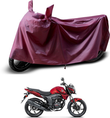 PAGORA Waterproof Two Wheeler Cover for Honda(CB Trigger, Maroon)