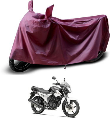 PAGORA Waterproof Two Wheeler Cover for Yamaha(SZ R, Maroon)