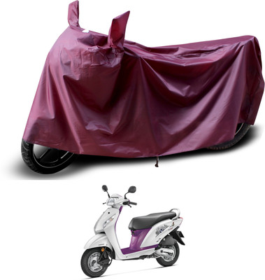 PAGORA Waterproof Two Wheeler Cover for Honda(Activa i, Maroon)
