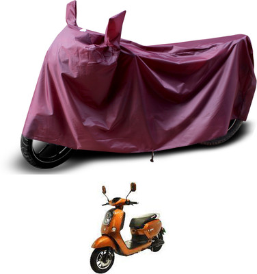 PAGORA Waterproof Two Wheeler Cover for Okinawa(Lite, Maroon)