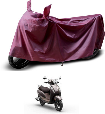 PAGORA Waterproof Two Wheeler Cover for Suzuki(Access 125, Maroon)