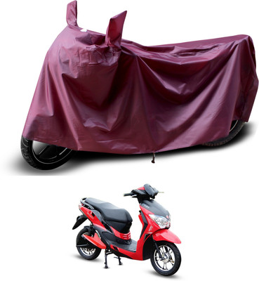 PAGORA Waterproof Two Wheeler Cover for Hero(Dash, Maroon)