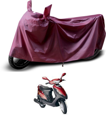PAGORA Waterproof Two Wheeler Cover for Kinetic(Nova, Maroon)