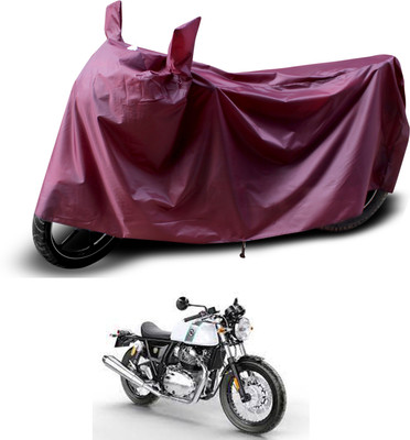 PAGORA Waterproof Two Wheeler Cover for Royal Enfield(Continental GT 650, Maroon)