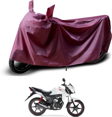 PAGORA Waterproof Two Wheeler Cover for Honda(CB Twister, Maroon)