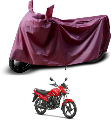 PAGORA Waterproof Two Wheeler Cover for Suzuki(Hayate, Maroon)
