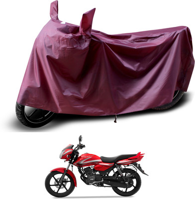 PAGORA Waterproof Two Wheeler Cover for TVS(Phoenix 125, Maroon)