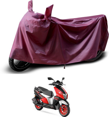 PAGORA Waterproof Two Wheeler Cover for TVS(Ntorq 125, Maroon)