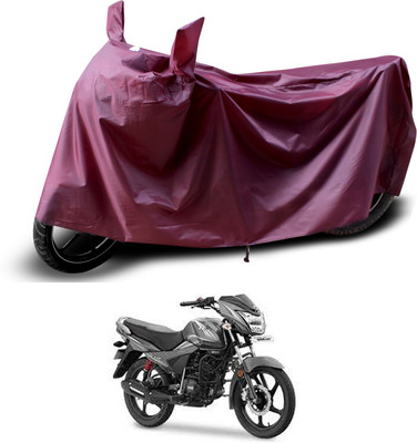 PAGORA Waterproof Two Wheeler Cover for TVS(Victor GLX, Maroon)