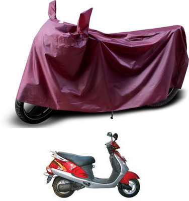 PAGORA Waterproof Two Wheeler Cover for Kinetic(Nova EX, Maroon)