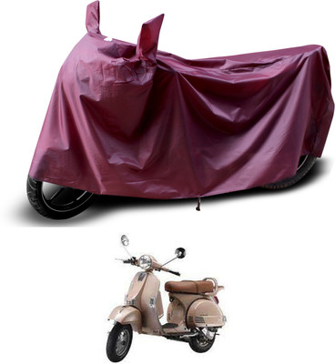 PAGORA Waterproof Two Wheeler Cover for LML(Star Euro, Maroon)