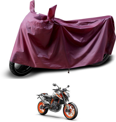 PAGORA Waterproof Two Wheeler Cover for KTM(790 Duke, Maroon)